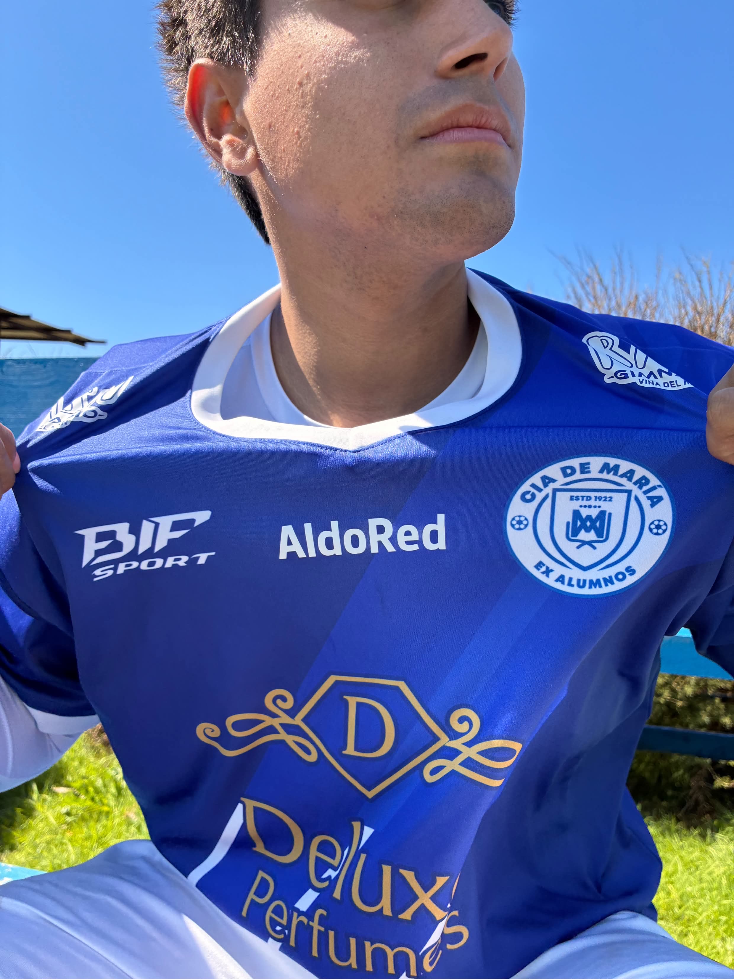 Auspicio de AldoRed en la camiseta de Compañía de María Exalumnos